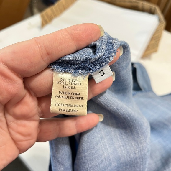 Cloth And Stone Halter Dress Women S Sleeveless A Line Pull On Casual Summer - Picture 5 of 9